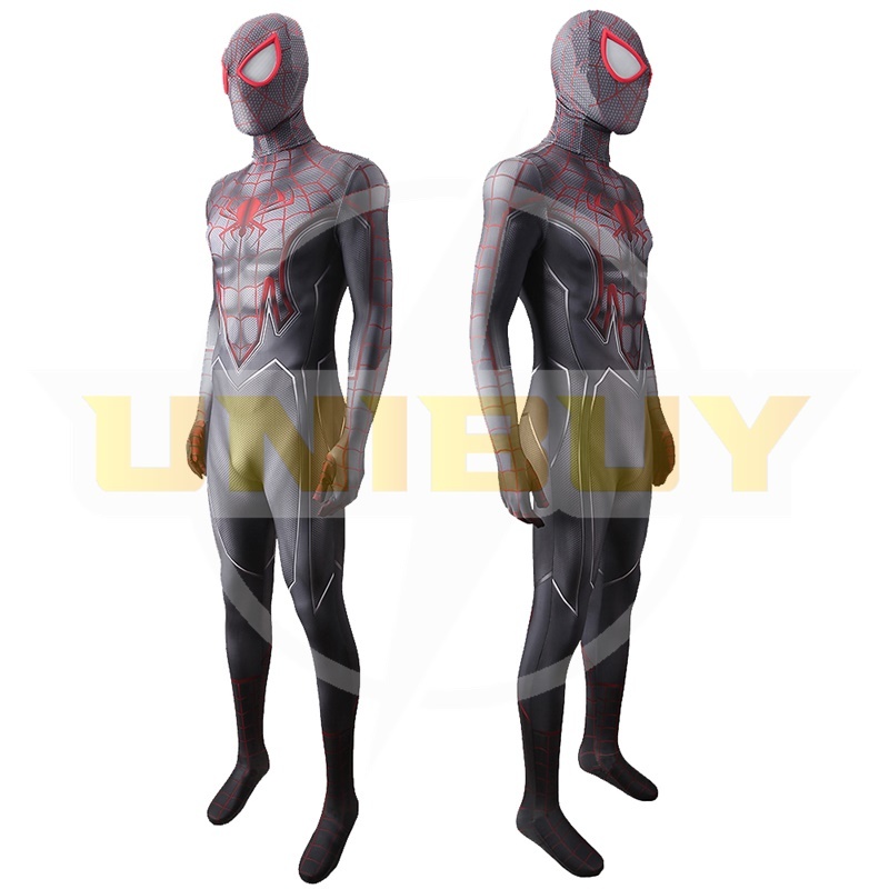 Spider Man PS5 Miles Morales Bodega Cat Suit Costume Cosplay Suit For Men Kids Unibuy
