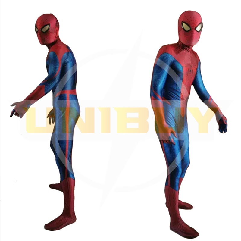 Amazing Spiderman Costume Cosplay Suit Peter Parker Bodysuit For Men Kids Unibuy