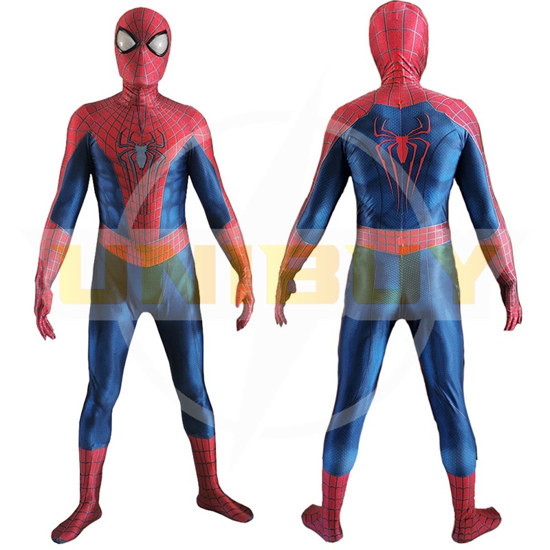 Amazing Spiderman 2 Costume Cosplay Suit Peter Parker Bodysuit For Men Kids Unibuy