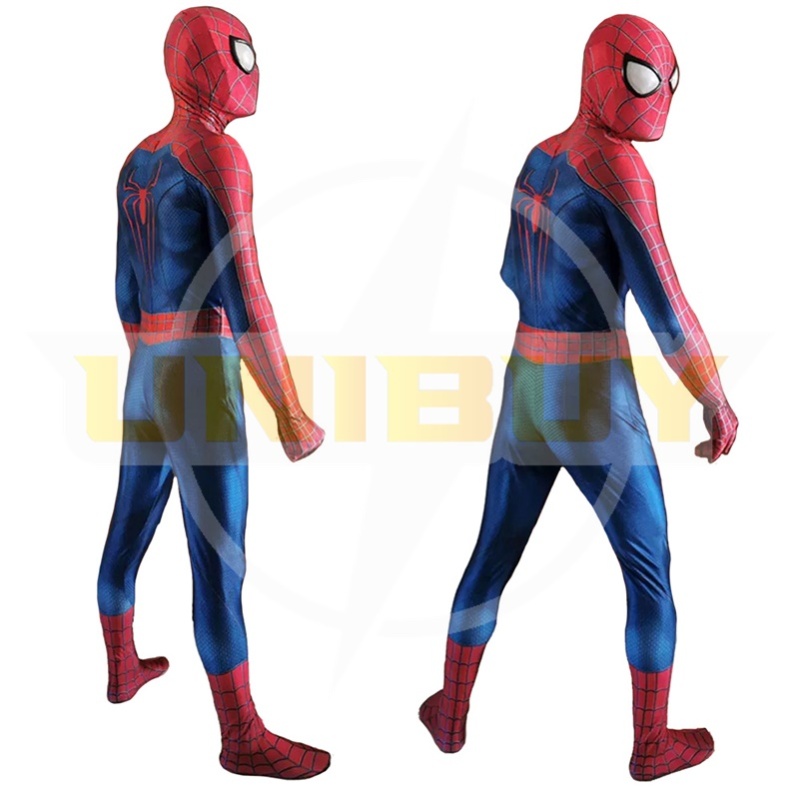 Amazing Spiderman 2 Costume Cosplay Suit Peter Parker Bodysuit For Men Kids Unibuy
