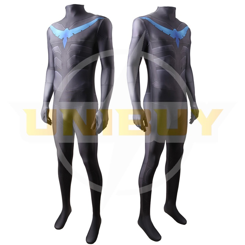 Batman Nightwing Costume Cosplay Suit Dick Grayson Jumpsuit Bodysuit For Kids Adult Unibuy