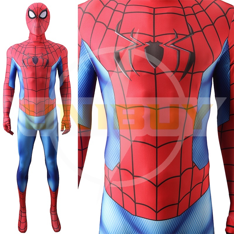 Spider-Man 3 No Way Home Classic Suit Costume Cosplay Bodysuit For Men Kids Unibuy