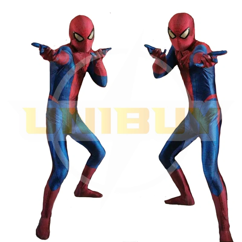 Amazing Spiderman Costume Cosplay Suit Peter Parker Bodysuit For Men Kids Unibuy