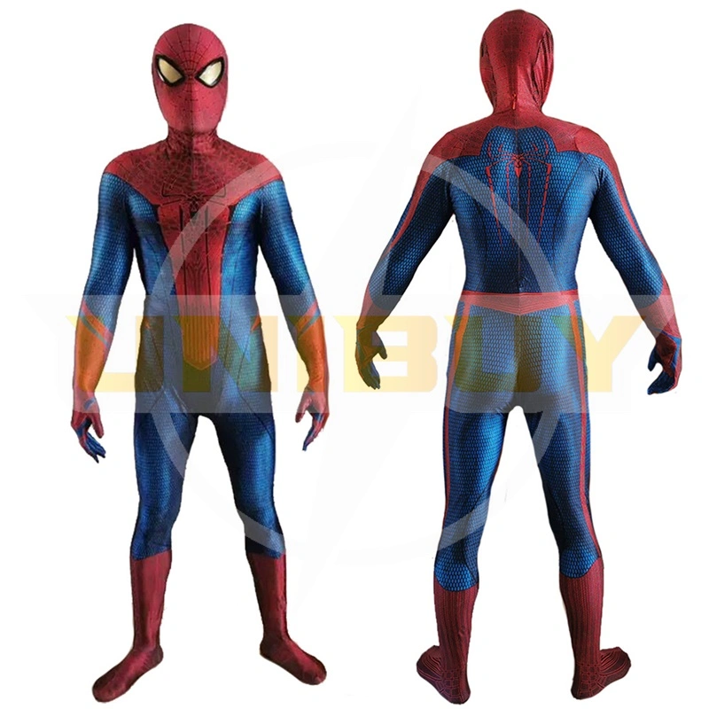 Amazing Spiderman Costume Cosplay Suit Peter Parker Bodysuit For Men Kids Unibuy