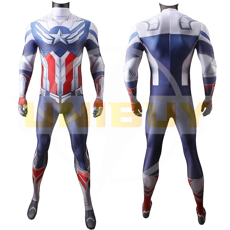 The Falcon Captain America Sam Wilson Costume Cosplay Suit Unibuy