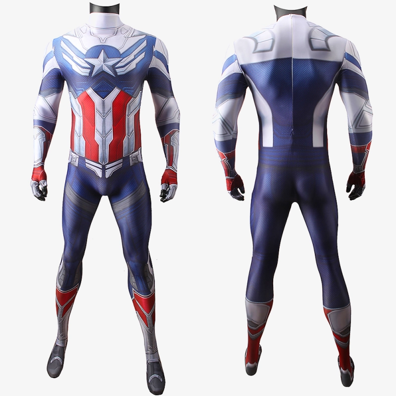 The Falcon Captain America Sam Wilson Costume Cosplay Suit Unibuy