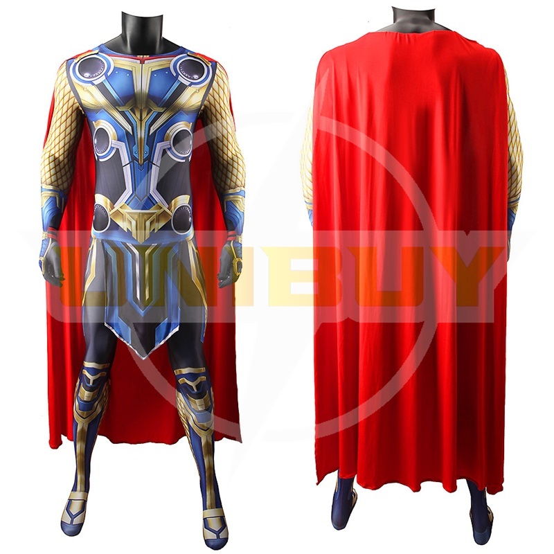 Thor 4 Cosplay Costume Suit Love and Thunder For Kids Adult Unibuy