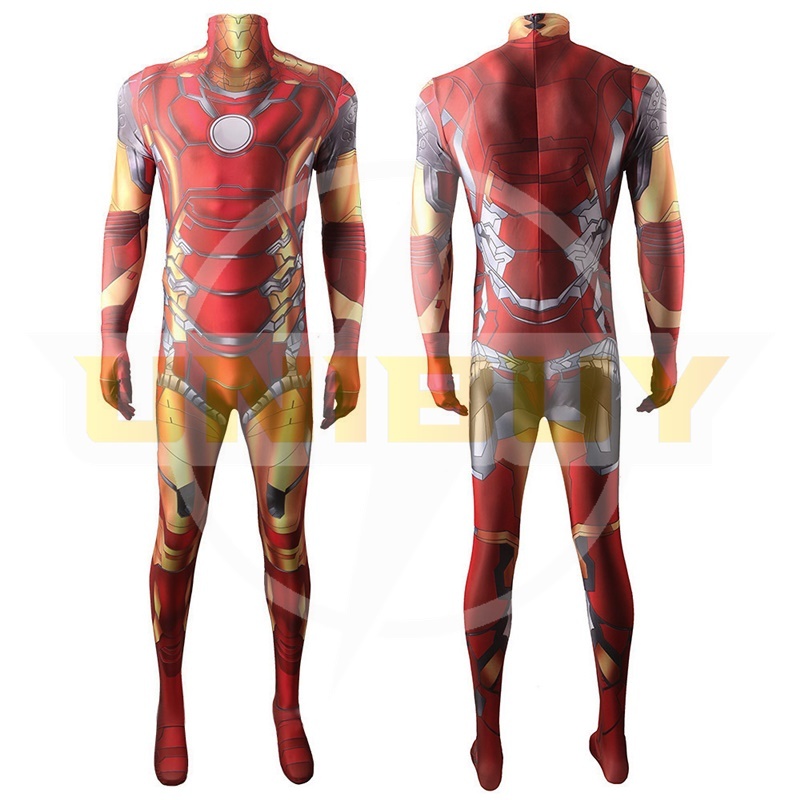 Avengers Iron Man Suit Costume Cosplay Sport Jumpsuit Bodysuit For Kids Adult Unibuy