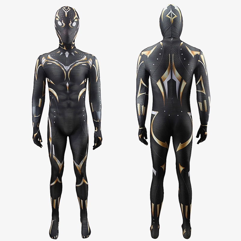 Black Panther Shuri Suit Cosplay Costume Wakanda Forever Jumpsuit For Kids Adult Unibuy