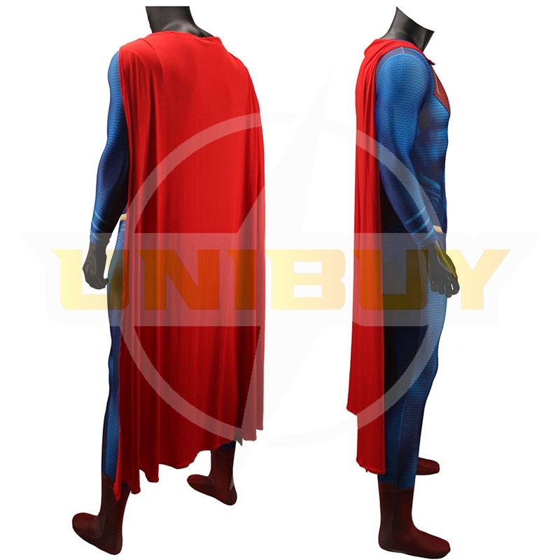 Superman Clark Kent Costume Cosplay Suit Bodysuit Man of Steel For Men Kids Unibuy