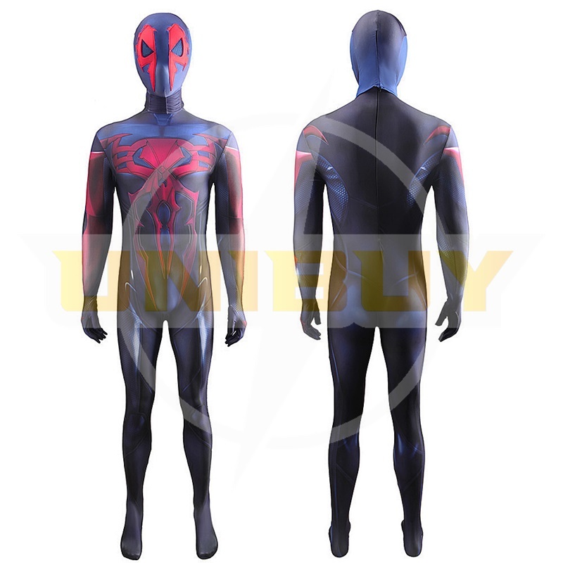 Spider Man PS4 2099 Suit Cosplay Costume Peter Parker Jumpsuit For Kids Adult Unibuy