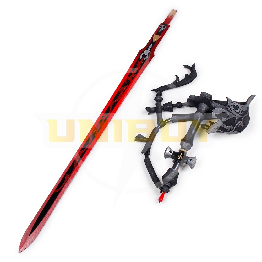 Final Fantasy XIV FF14 Red Mage Sword Prop Cosplay Unibuy