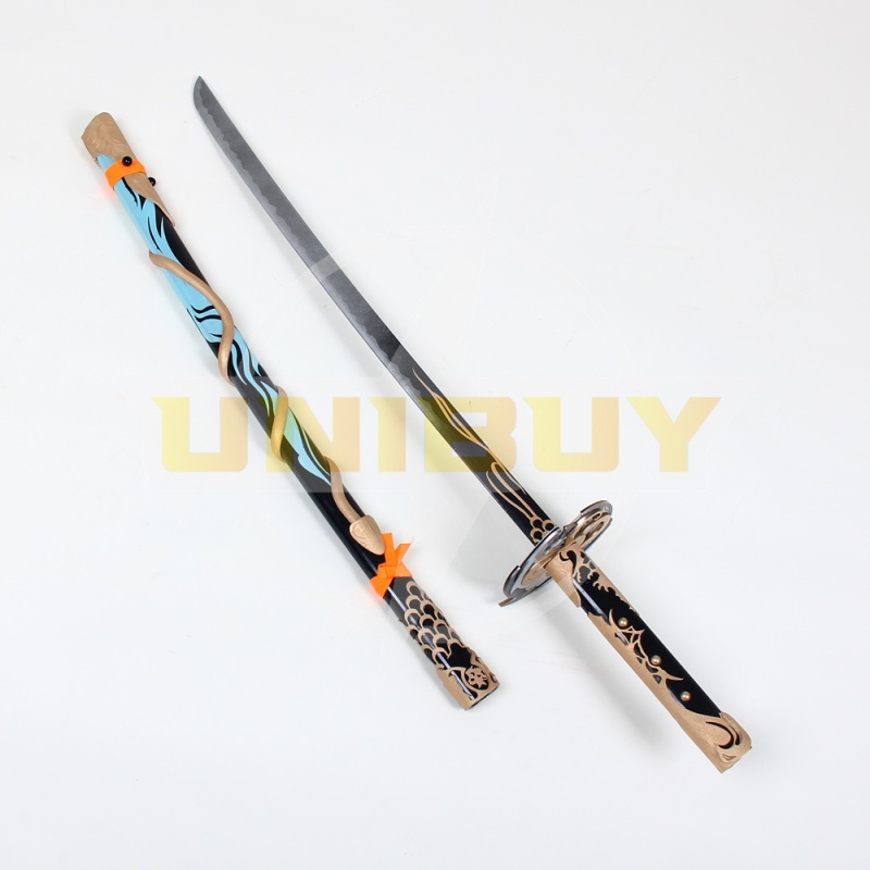 FF14 Kikuichimonji Sword with Sheath Prop Cosplay Final Fantasy XIV Unibuy