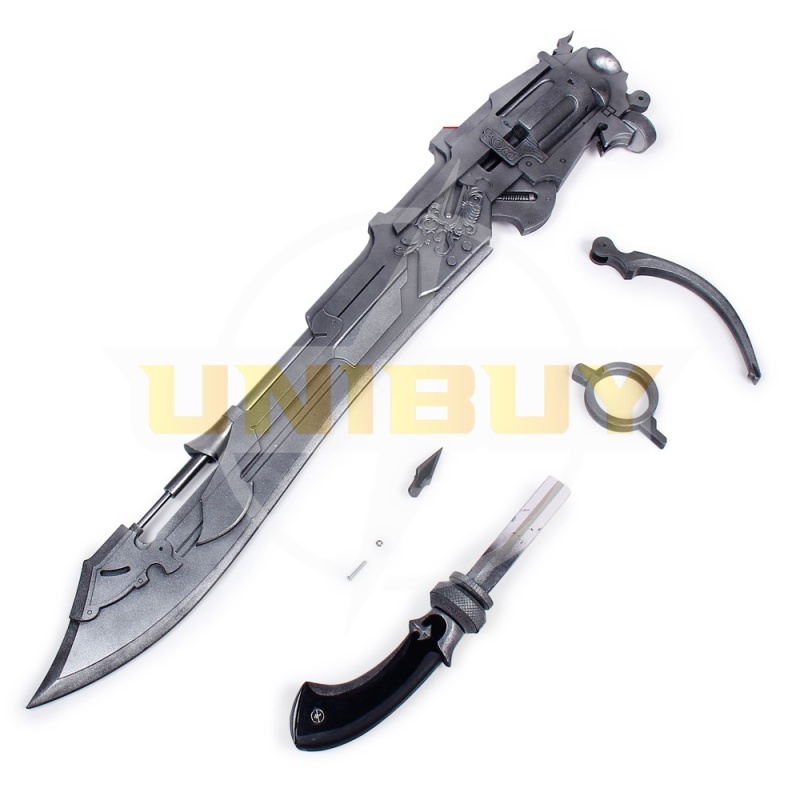 Final Fantasy XIV FF14 Thancred Waters Prop Cosplay Gunblade Unibuy