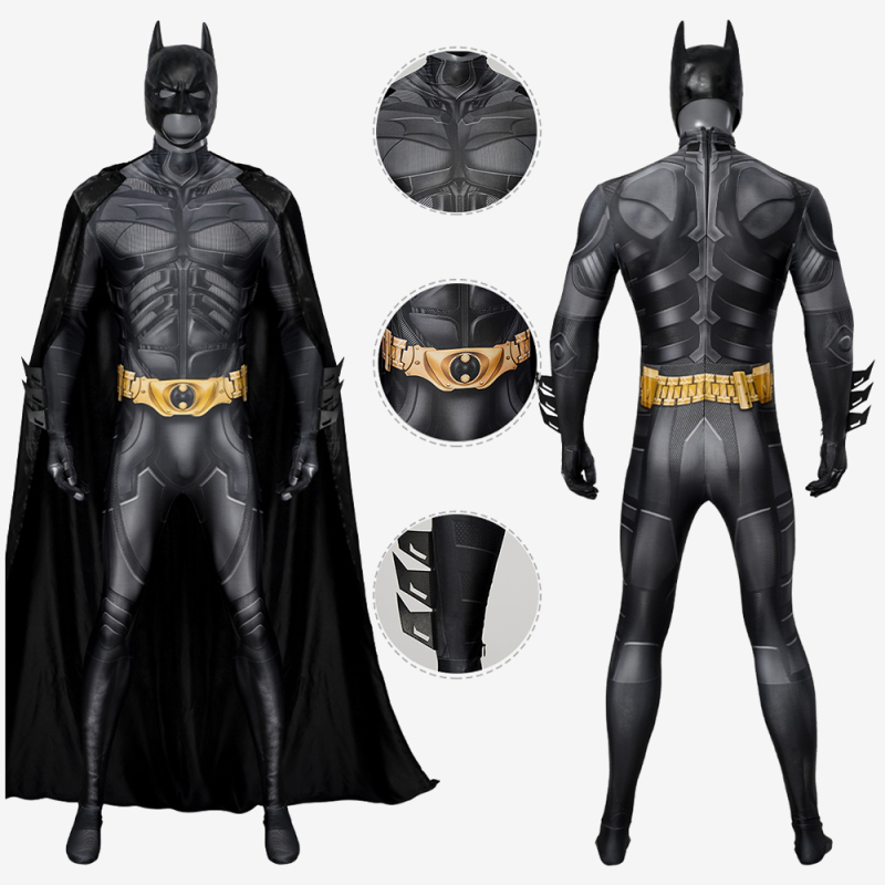 Batman The Dark Knight Costume Cosplay Suit Bruce Wayne for Adults Kids Unibuy