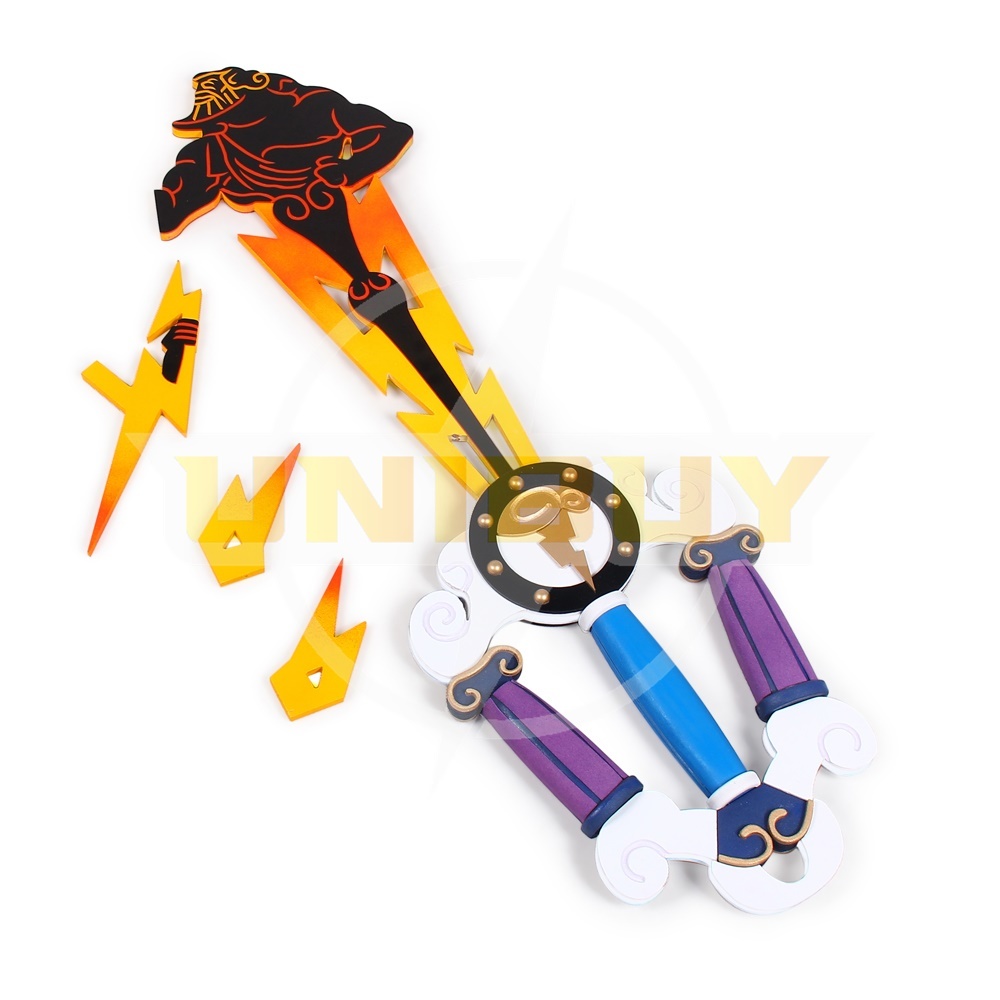 Kingdom Hearts III Sora Hercules Mt.Olympus Keyblade Sword Cosplay Prop Unibuy