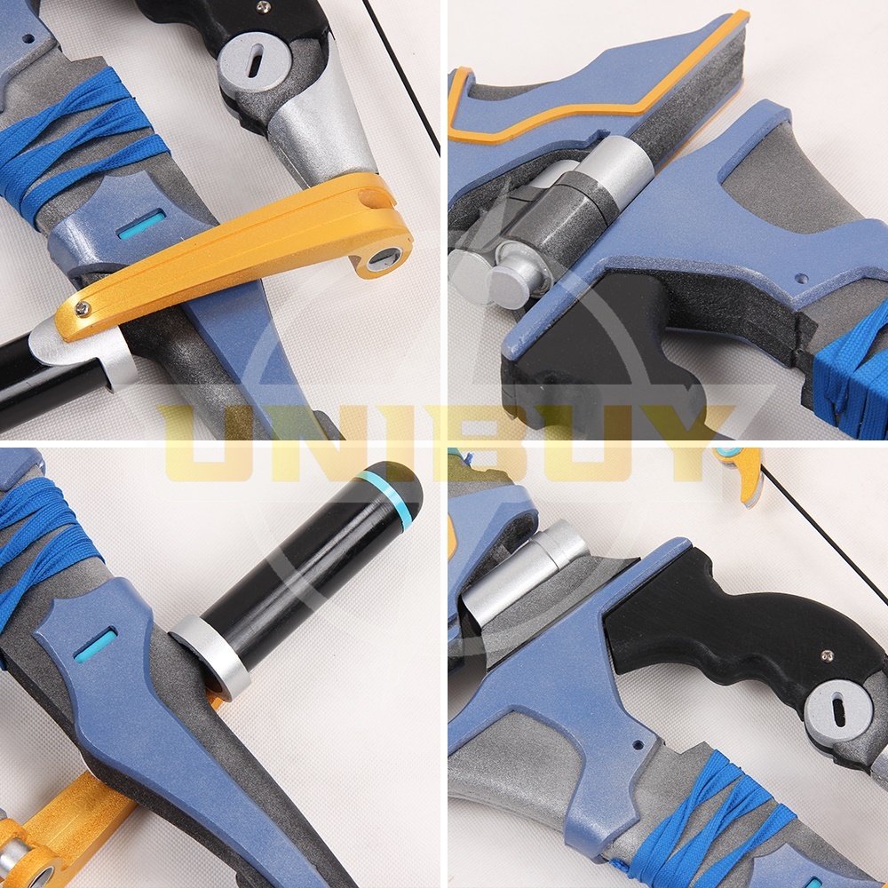 Overwatch OW Hanzo Bow Arrow Quiver Prop Cosplay Unibuy