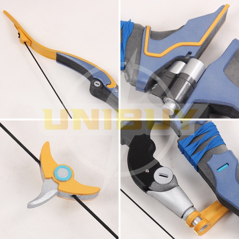 Overwatch OW Hanzo Bow Arrow Quiver Prop Cosplay Unibuy