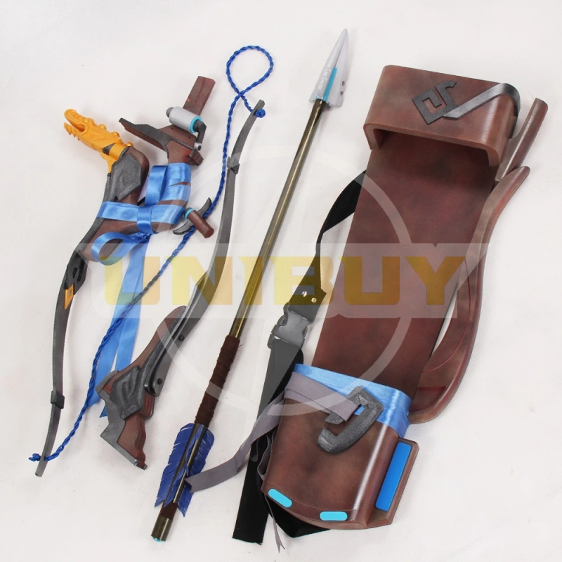 Overwatch OW Hanzo Storm Bow Arrow Quiver Prop Cosplay Unibuy