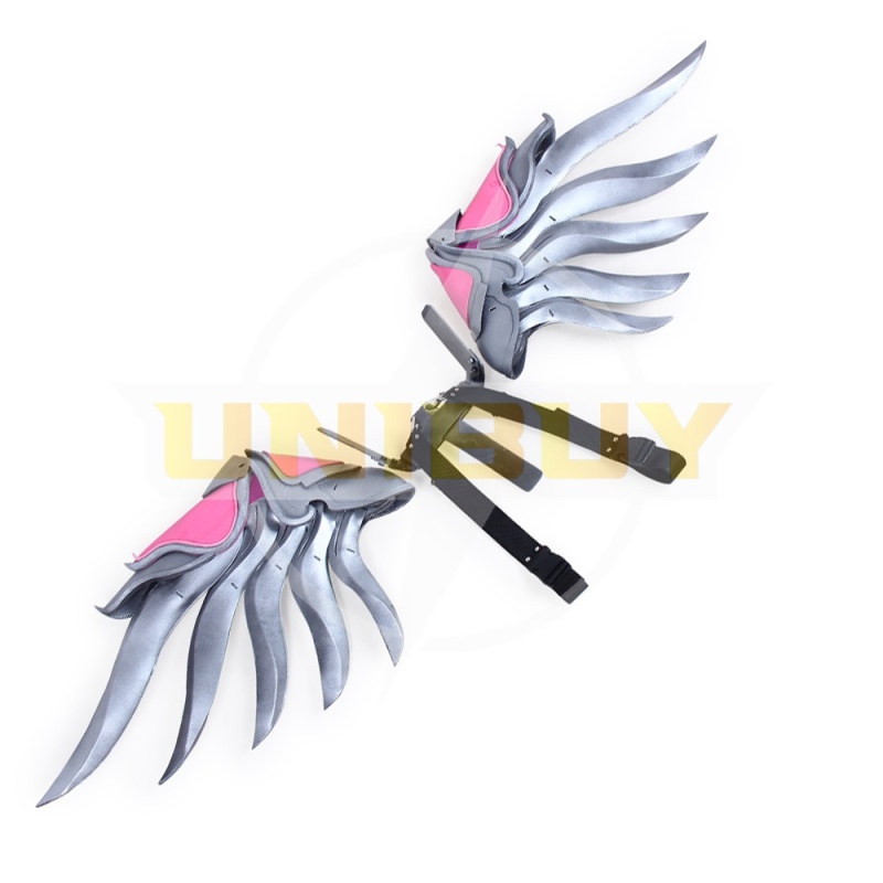 OW Overwatch Pink Mercy Charity Skin Wings Prop Cosplay Unibuy