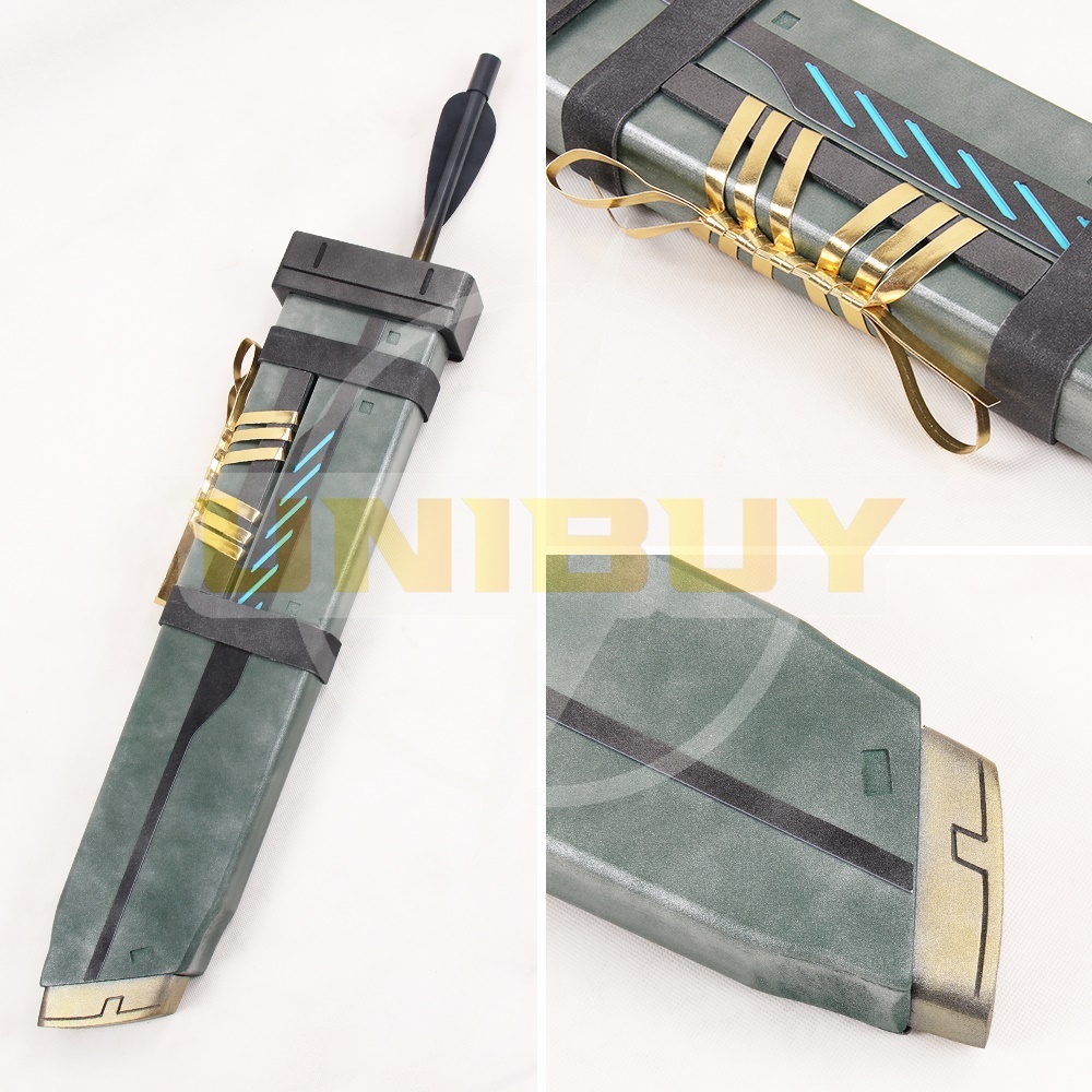 Overwatch OW Hanzo Bow Arrow Quiver Prop Cosplay Unibuy