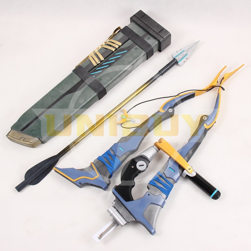 Overwatch OW Hanzo Bow Arrow Quiver Prop Cosplay Unibuy