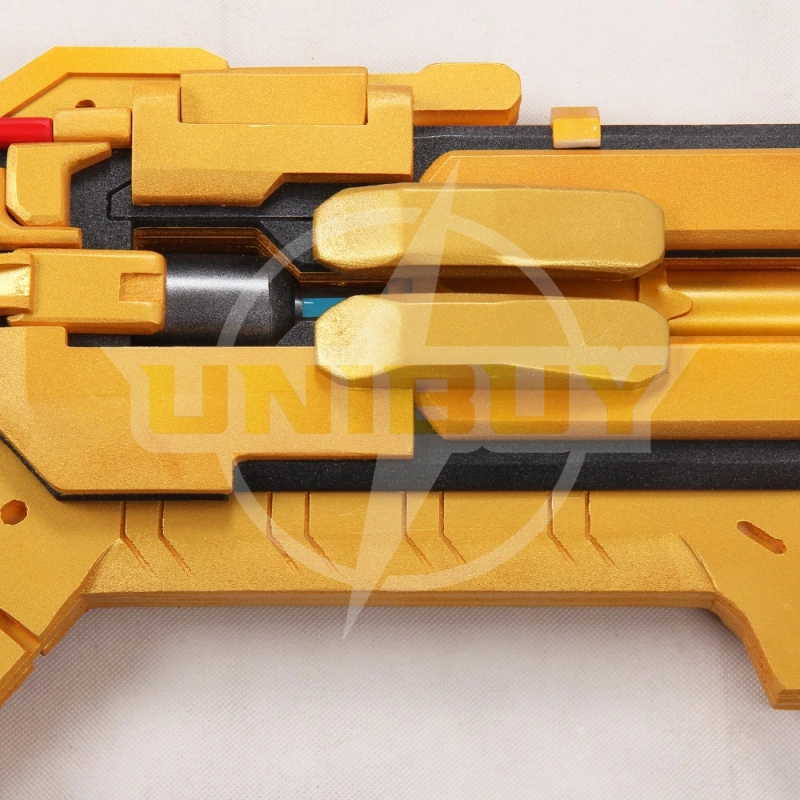 Overwatch OW Soldier 76 Golden Gun Heavy Pulse Riflec Prop Cosplay Unibuy