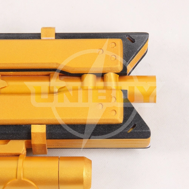 Overwatch OW Soldier 76 Golden Gun Heavy Pulse Riflec Prop Cosplay Unibuy