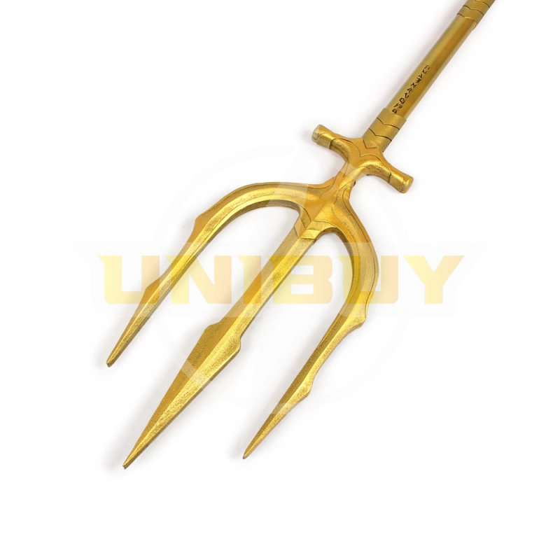 Aquaman Arthur Curry Orin Trident Gold Weapon Cosplay Prop Unibuy