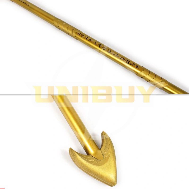 Aquaman Arthur Curry Orin Trident Gold Weapon Cosplay Prop Unibuy