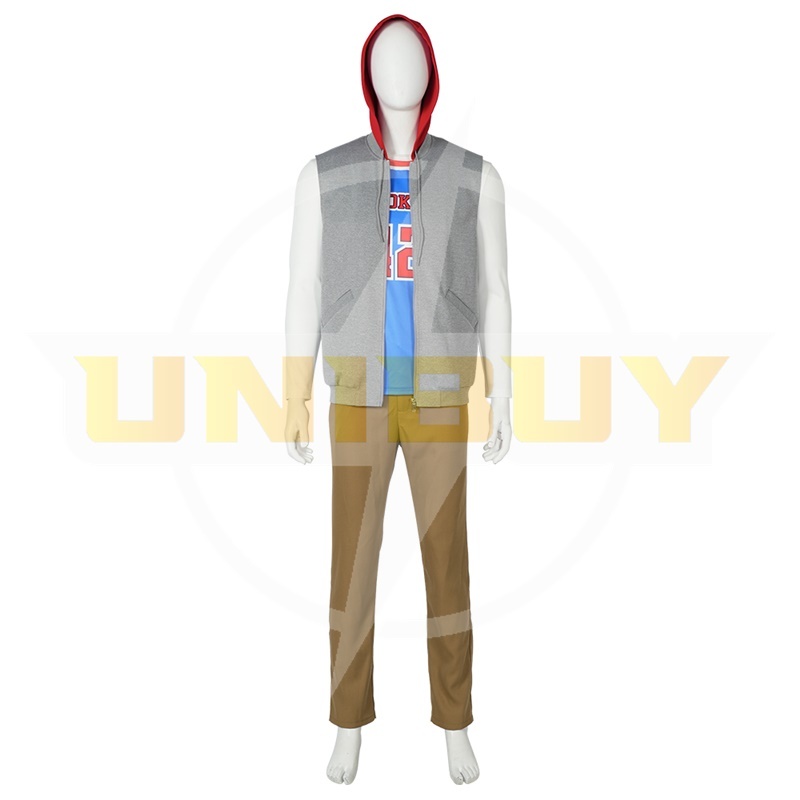 Spider Man: Into the Spider Verse Miles Morales Costume Cosplay Suit With Jacket Unibuy