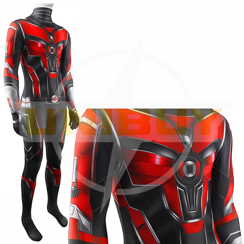 Ant-Man and the Wasp Quantumania Costume Cosplay Suit Scott Lang Jumpsuit For Kids Adult Unibuy