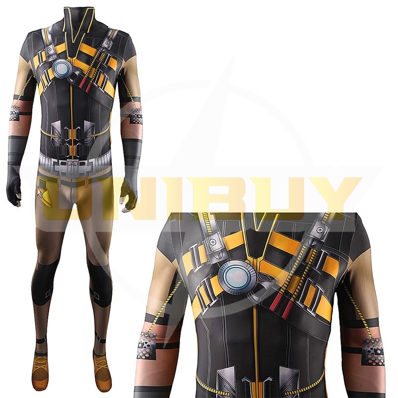 Spider-Man 3 No Way Home Electro Costume Cosplay Suit Bodysuit For Men Kids Unibuy