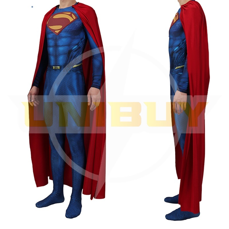 Superman Clark Kent Costume Cosplay Bodysuit Man of Steel For Men Kids Unibuy