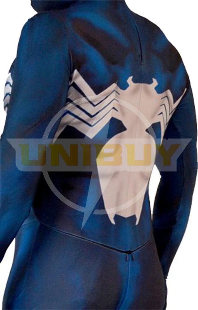 Spider Man Suit Costume Cosplay Blue Venom Symbiote Bodysuit For Men Kids Unibuy
