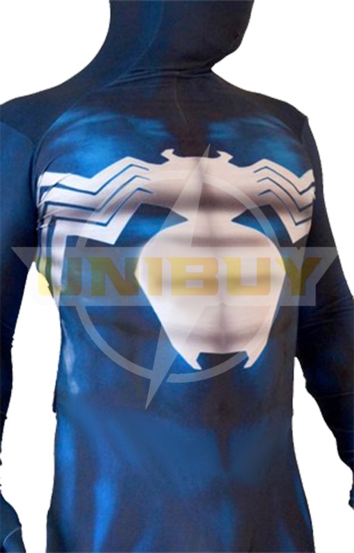 Spider Man Suit Costume Cosplay Blue Venom Symbiote Bodysuit For Men Kids Unibuy