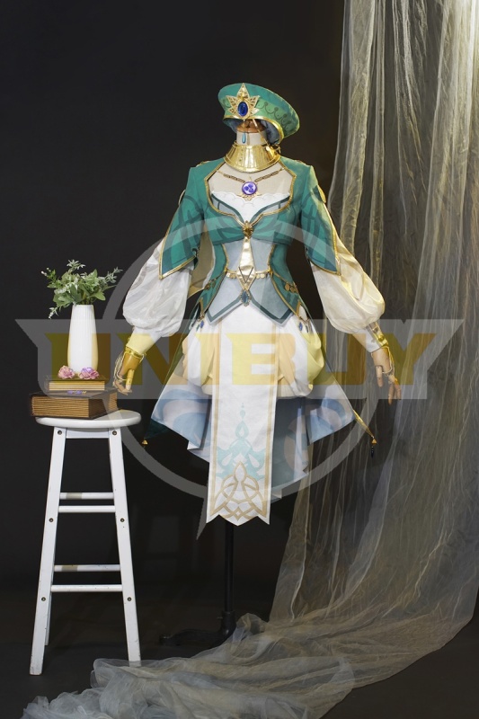 Genshin Impact Lisa Costumes Cosplay Suit Green Version Unibuy