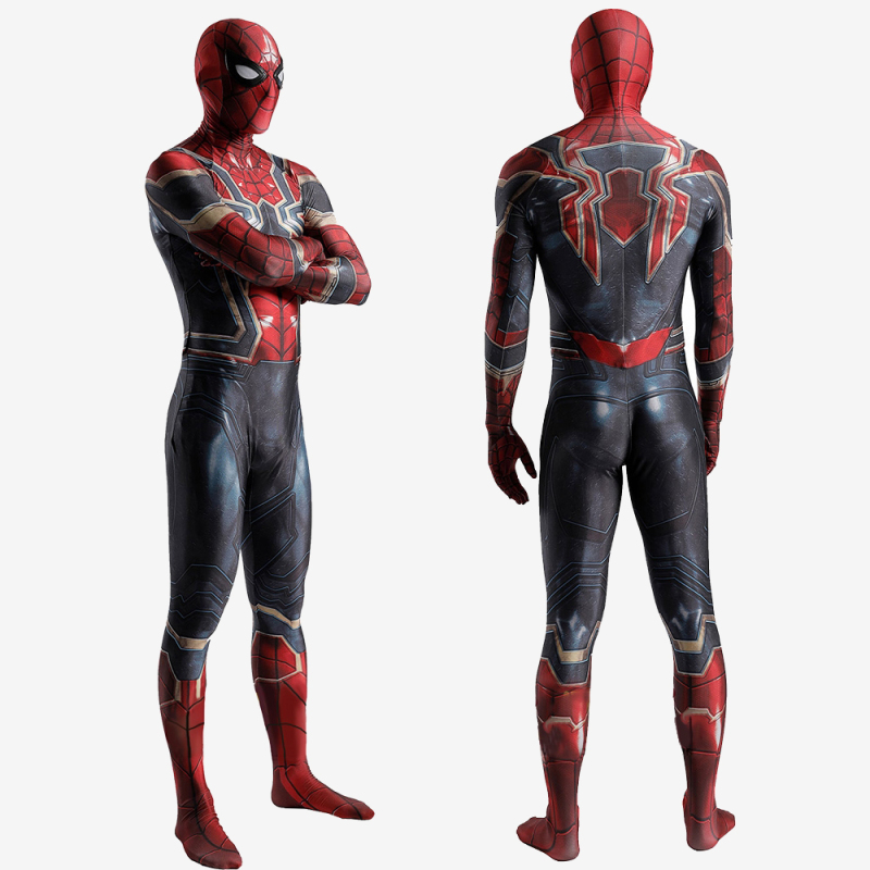 Avengers Infinity War Iron Spider-Man Bodysuit Costume Cosplay Peter Parker For Kids Adult Unibuy