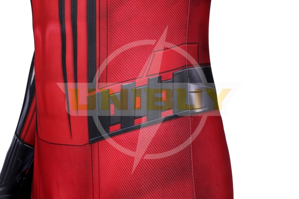 Spider-Man PS5 Miles Morales Crimson Cowl Bodysuit Costume Cosplay Unibuy