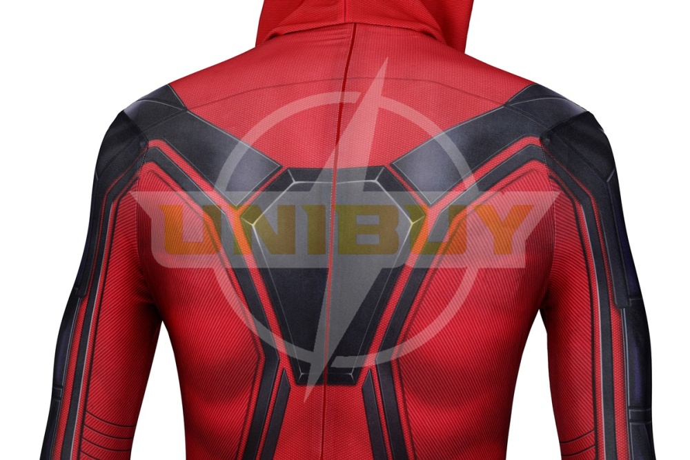 Spider-Man PS5 Miles Morales Crimson Cowl Bodysuit Costume Cosplay Unibuy
