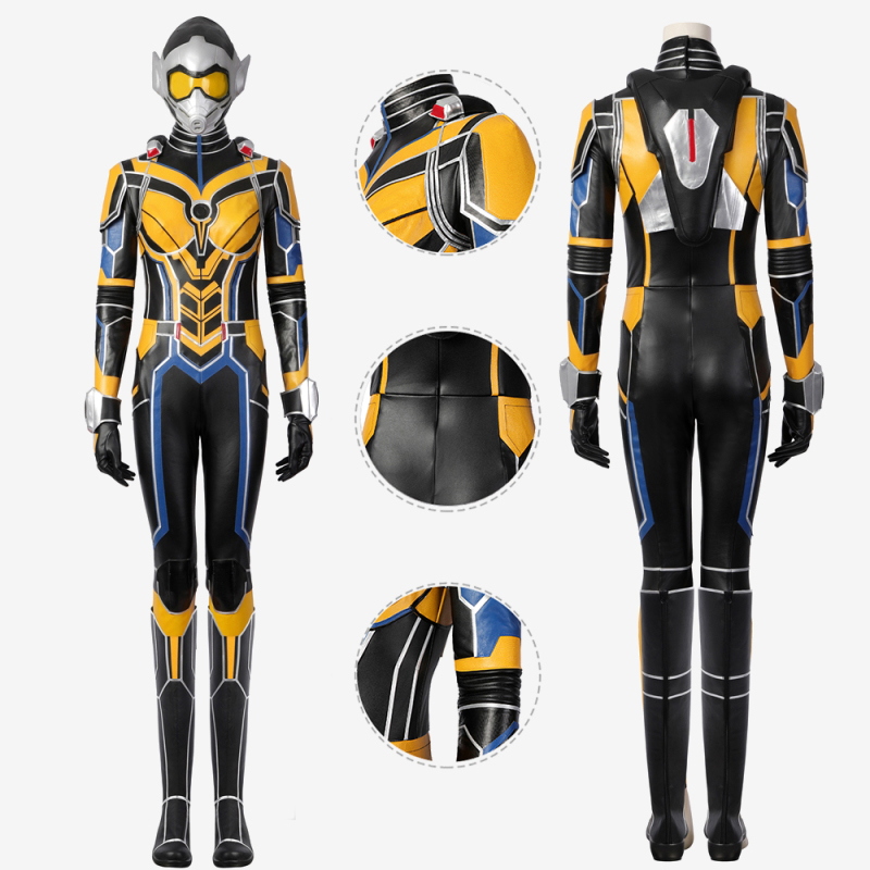Hope Wasp Costume Cosplay Suit Ant-Man and the Wasp Quantumania Unibuy