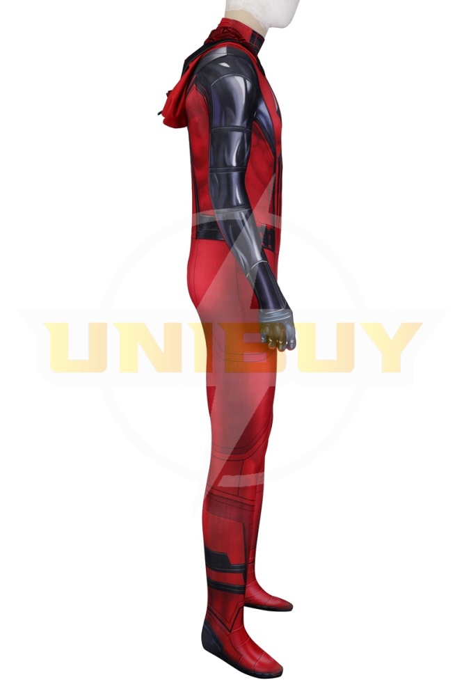 Spider-Man PS5 Miles Morales Crimson Cowl Bodysuit Costume Cosplay Unibuy