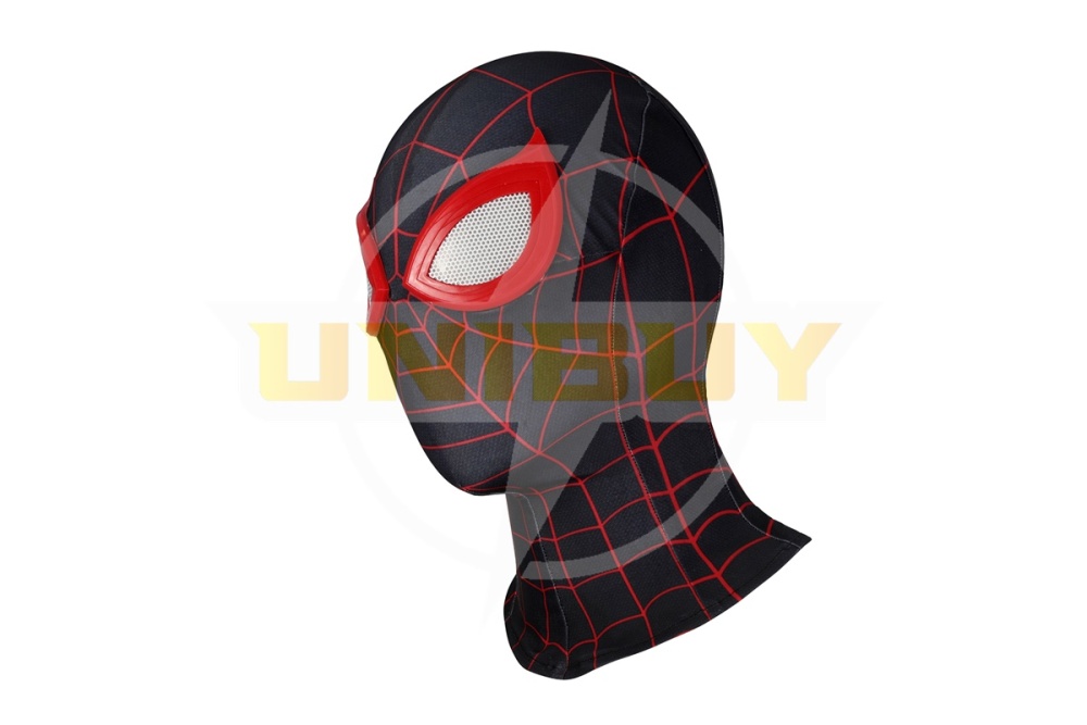 Spider-Man PS5 Miles Morales Crimson Cowl Bodysuit Costume Cosplay Unibuy