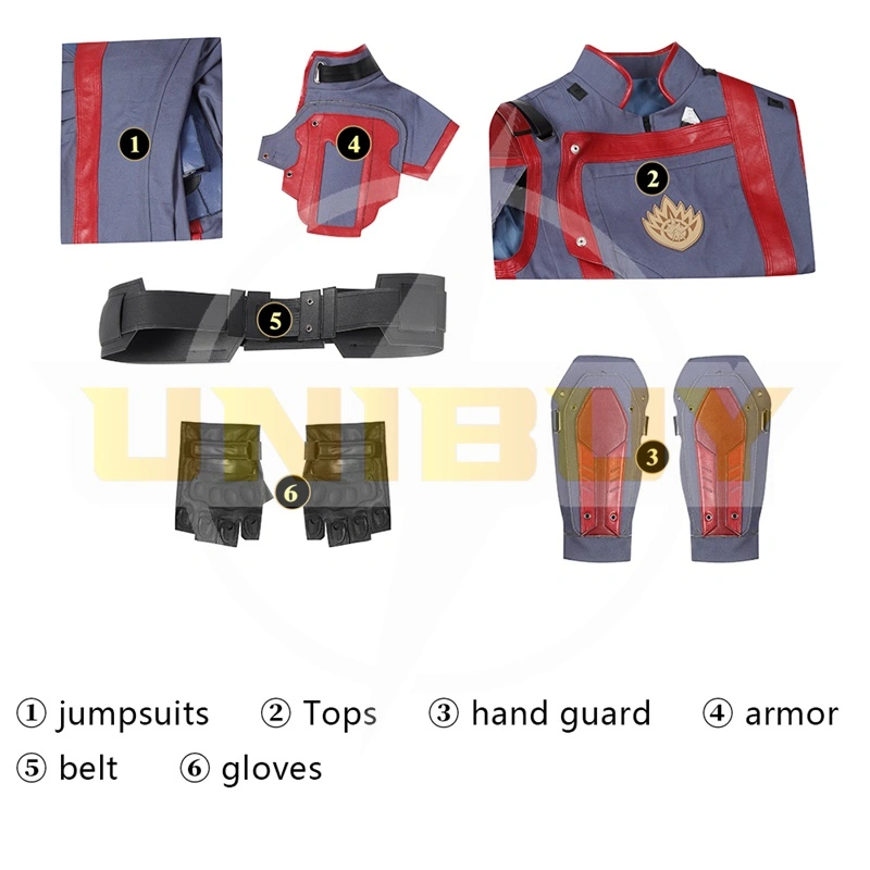 Guardians of the Galaxy 3 Star Lord Costume Cosplay Suit Peter Quill Unibuy