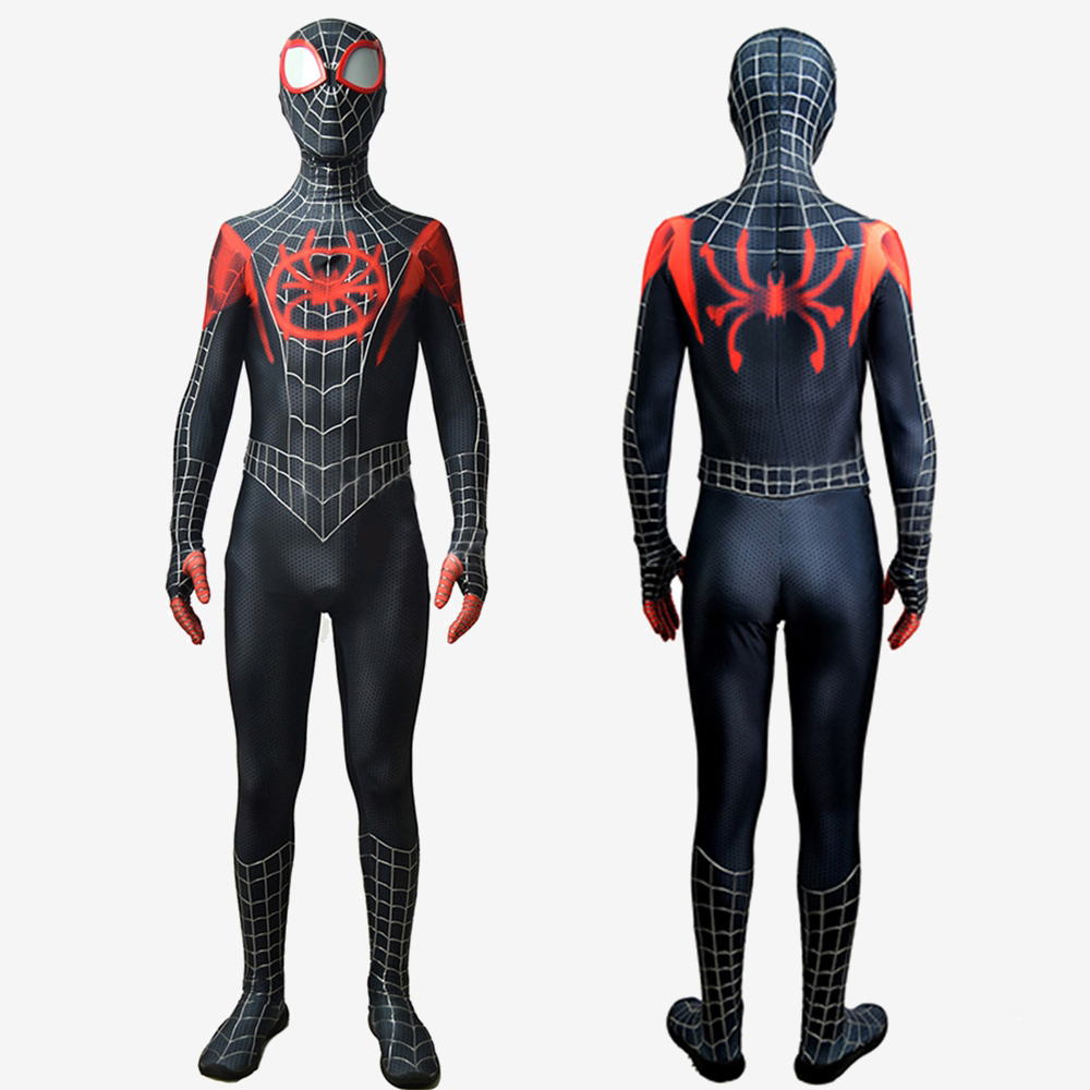 Miles Morales Costume Cosplay Suit Spider-Man: Into the Spider-Verse Unibuy