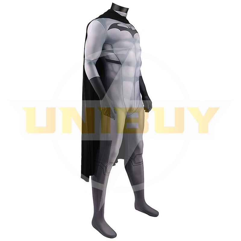 Batman Bodysuit Cosplay Costume For Kids Adult Bruce Wayne with Cloak Unibuy