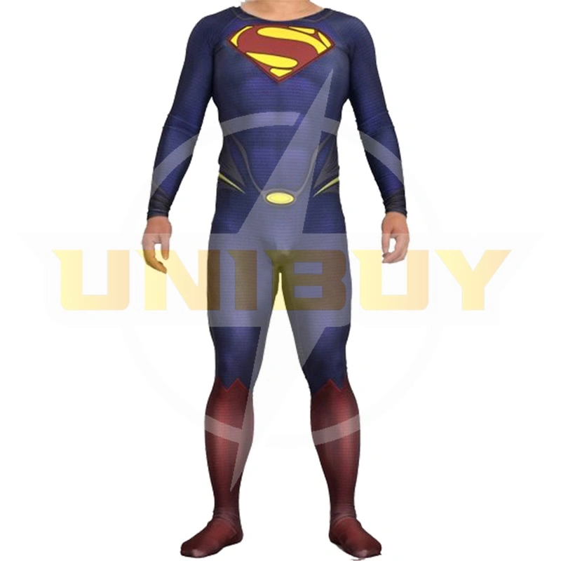Superman Clark Kent Bodysuit Costume Cosplay Man of Steel For Men Kids Unibuy