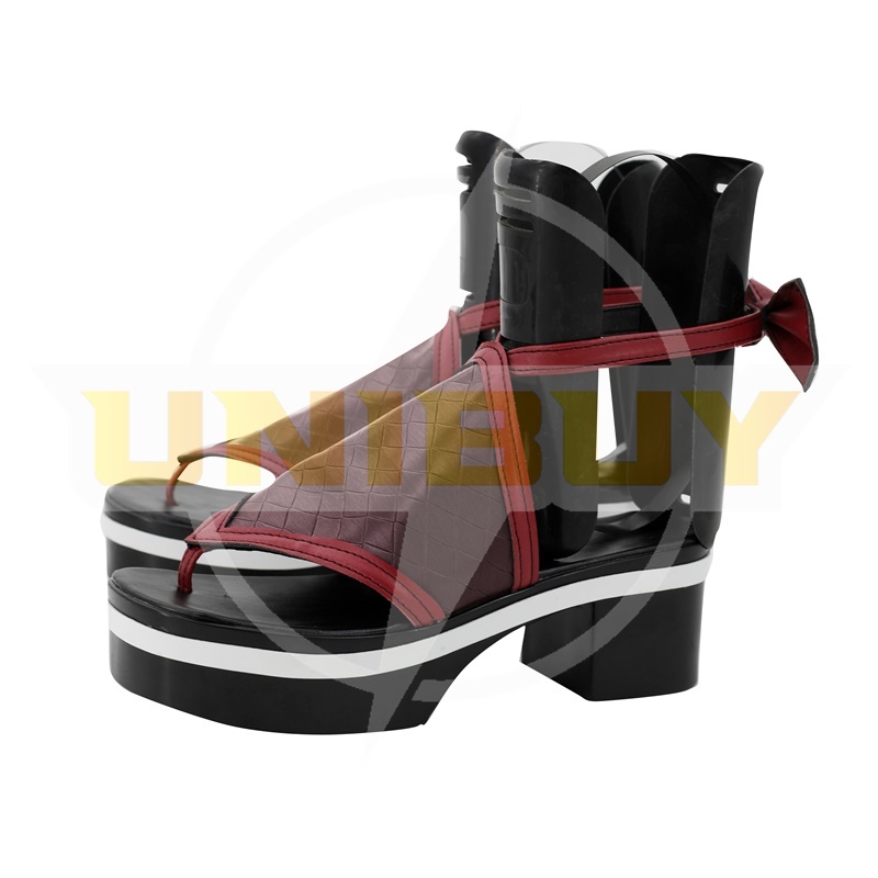 Genshin Impact Kuki Shinobu Shoes Cosplay Women Boots Unibuy