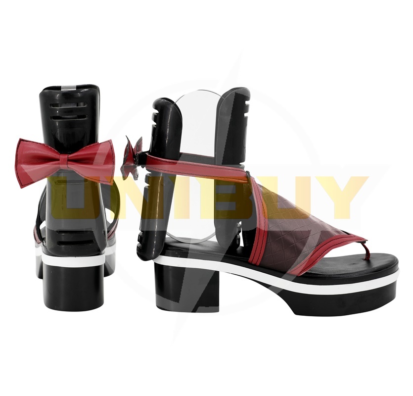 Genshin Impact Kuki Shinobu Shoes Cosplay Women Boots Unibuy