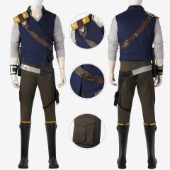 Star Wars Jedi Survivor Cal Kestis Costume Cosplay Suit Men Outfit Unibuyplus